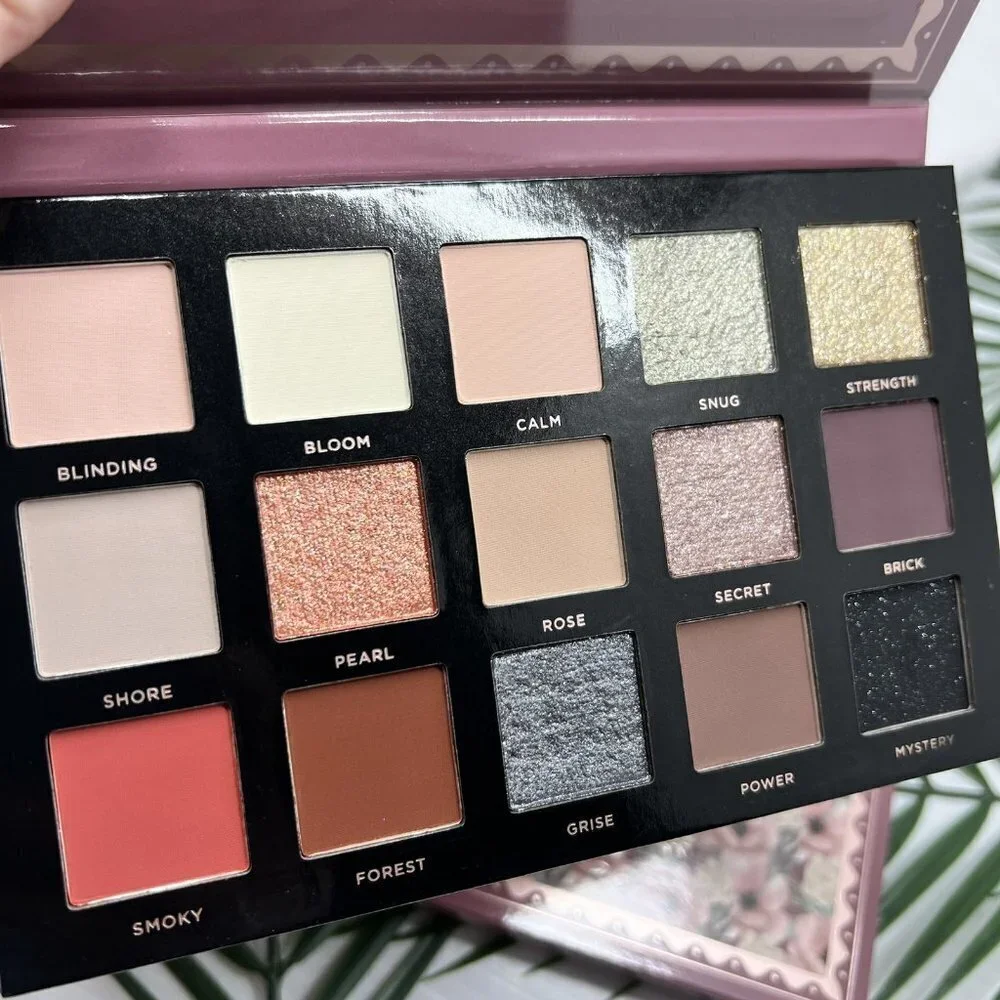 Ace Beaute Smoky Roses Eyeshadow Palette 15 Pan Matte Shimmer Makeup New